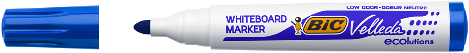 BIC Marqueur tableau blanc Velleda 1701 ECOlutions, bleu