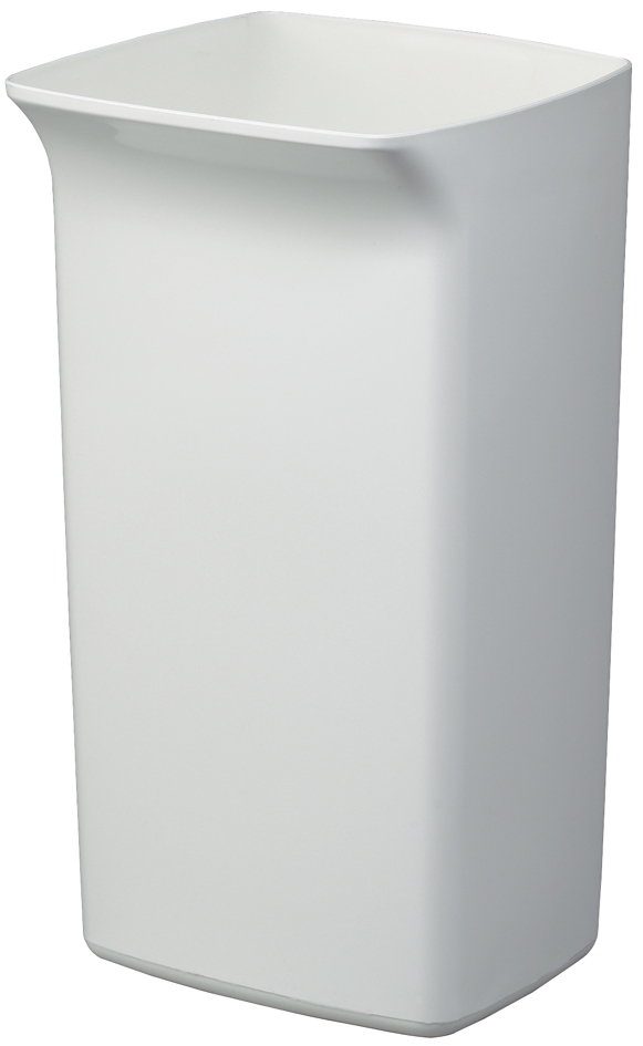 Poubelle DURABIN SQUARE 40, blanc