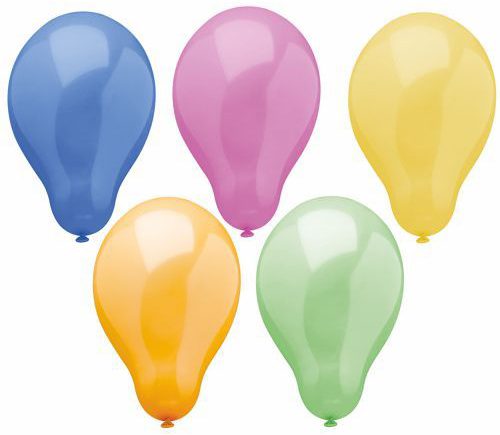 PAPSTAR Ballon de baudruche 'Trend', couleurs assorties