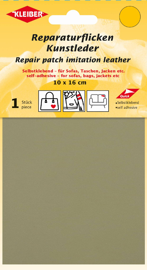 KLEIBER Pièce de réparation, similicuir, autocollant, beige