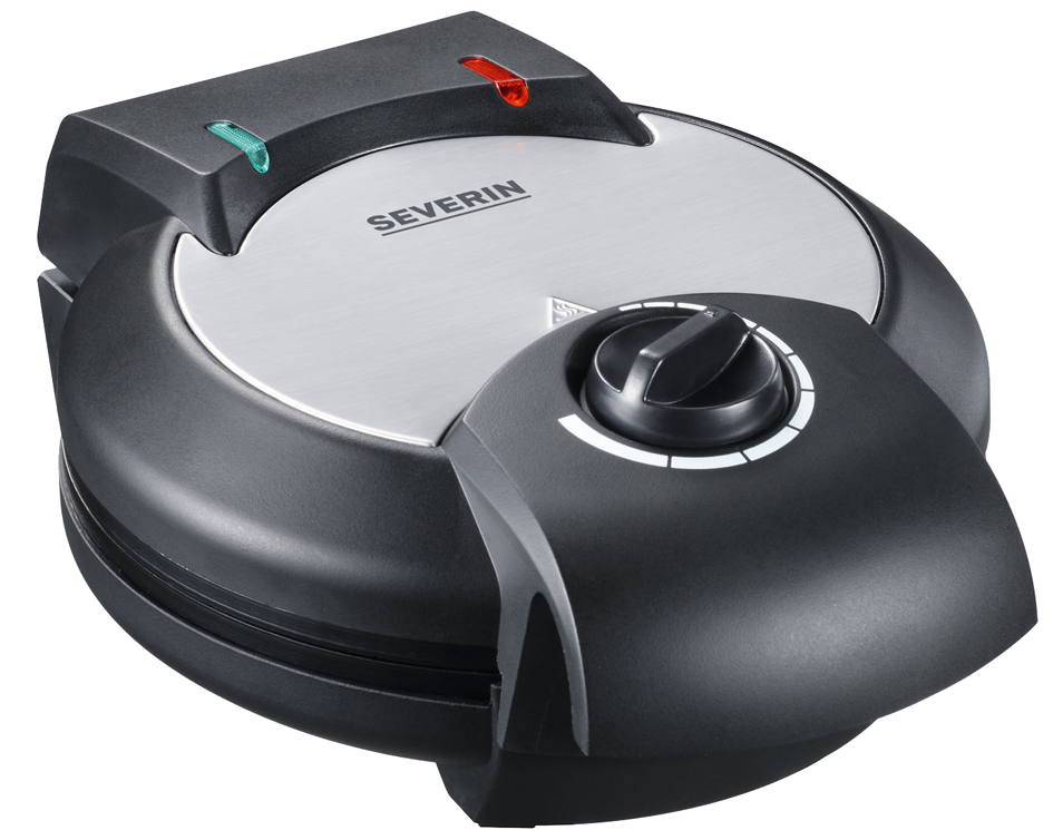 SEVERIN Gaufrier WA 2103, 1300 watt, acier inoxydable / noir
