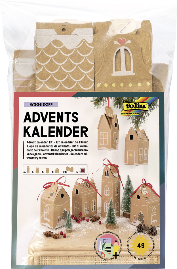 Calendriers de l'Avent, maisonnettes