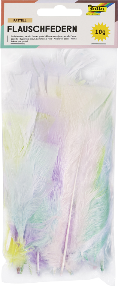 folia Plumes soyeuses, 10 g, couleurs pastel