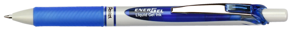 Pentel Stylo roller à encre gel EnerGel BL77 Eco, bleu