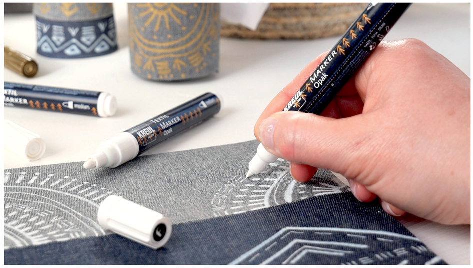 Marqueurs pour textiles
