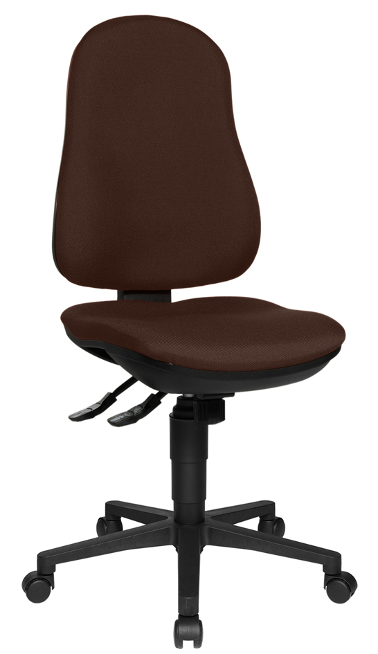 Topstar Fauteuil de bureau 'Support SY', marron foncé
