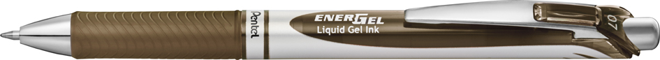 Pentel Stylo roller encre gel Energel BL77, sepia