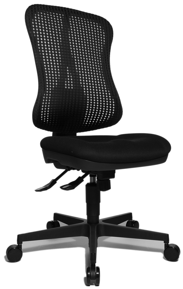 Fauteuil tournant de bureau "Head Point SY", noir