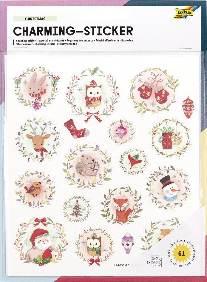 folia Stickers de Noël Charming Christmas III