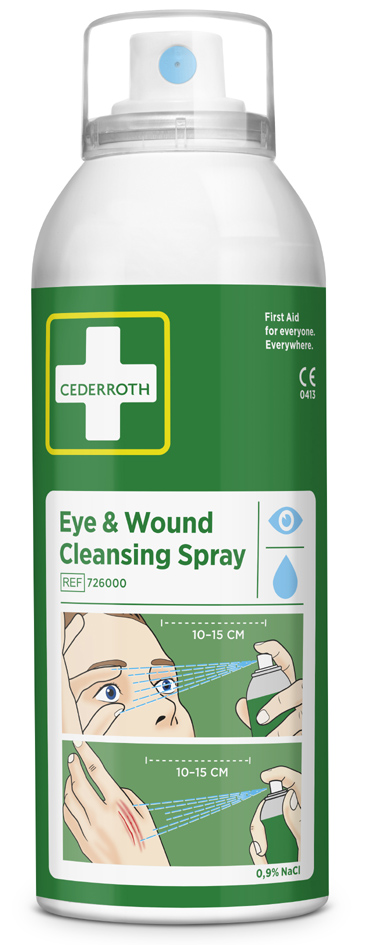 CEDERROTH Spray pour yeux et plaies, 150 ml