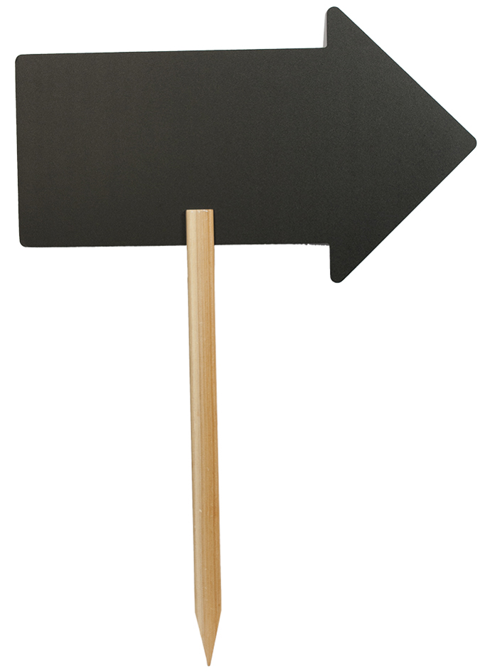 Securit Panneau indicateur SILHOUETTE 'ARROW'