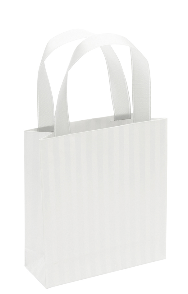 Sac cadeau "Premium blanc", mini