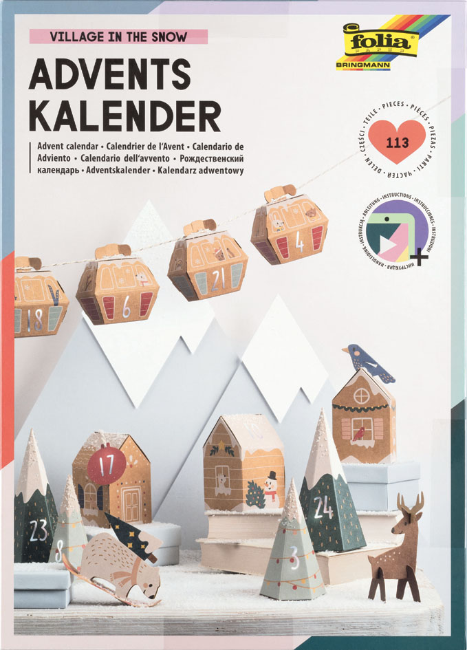 Calendriers de l'Avent, maisonnettes