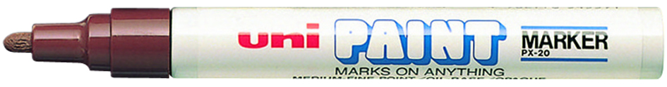 Marqueur permanent PAINT PX20, marron