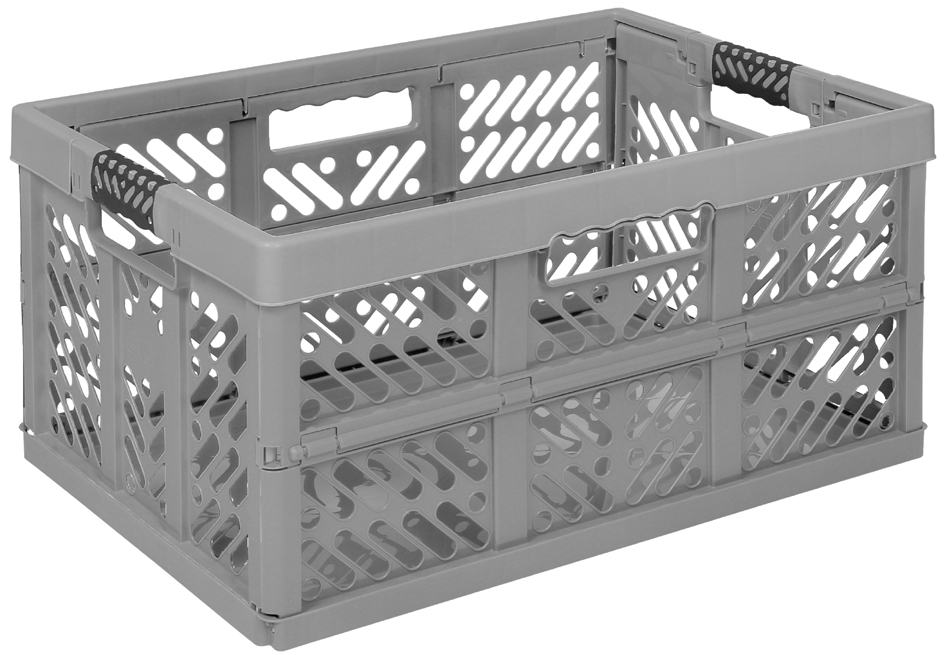 keeeper Caisse de rangement pliante 'ben', 45 L, nordic-grey