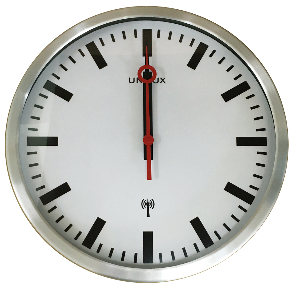 Horloge murale / horloge radio pilotée STATION