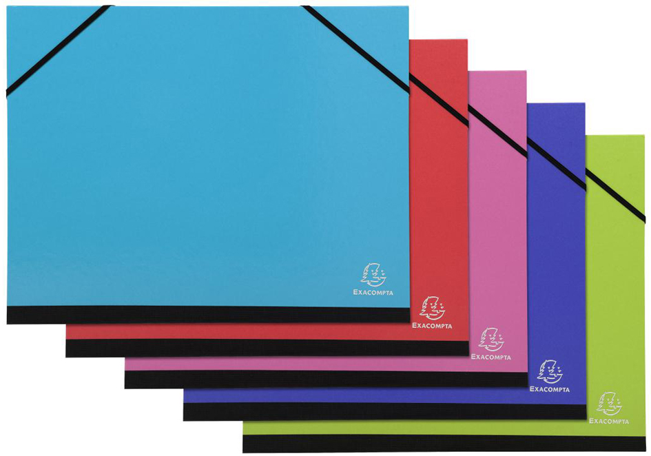 Cartons à dessin, élastique