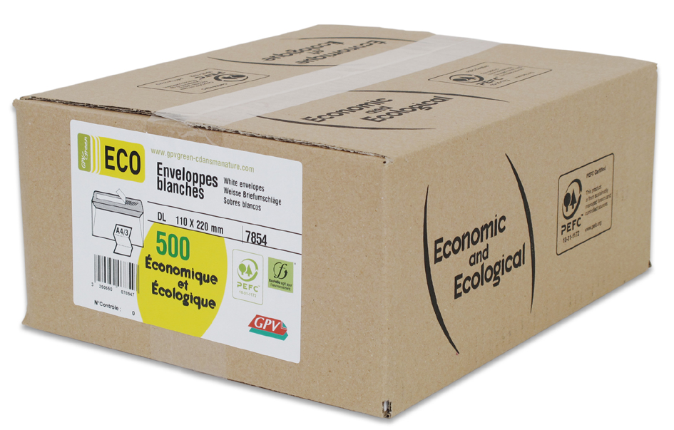 Visuel de référence: Enveloppes, carton