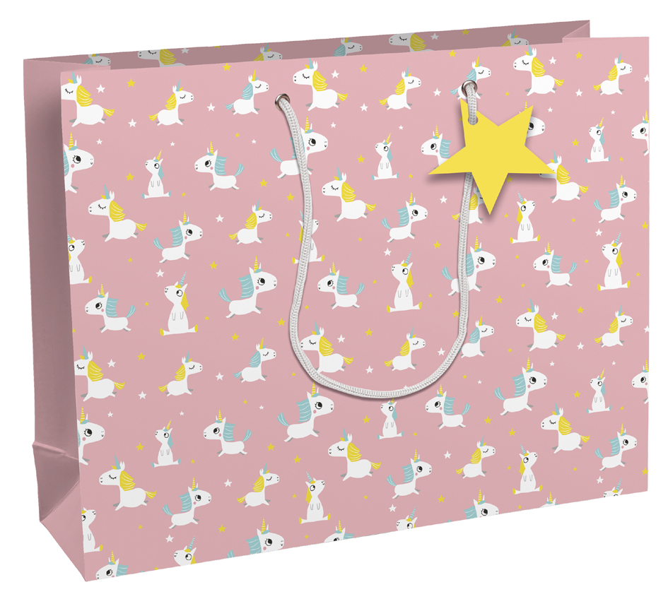 Clairefontaine Sac cadeau 'Licorne', shopping