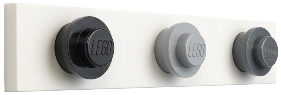LEGO Portemanteau WALL HANGER RACK, noir/gris/gris foncé