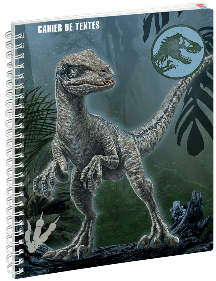 EXACOMPTA Cahier de textes Jurassic World 'Dinos'