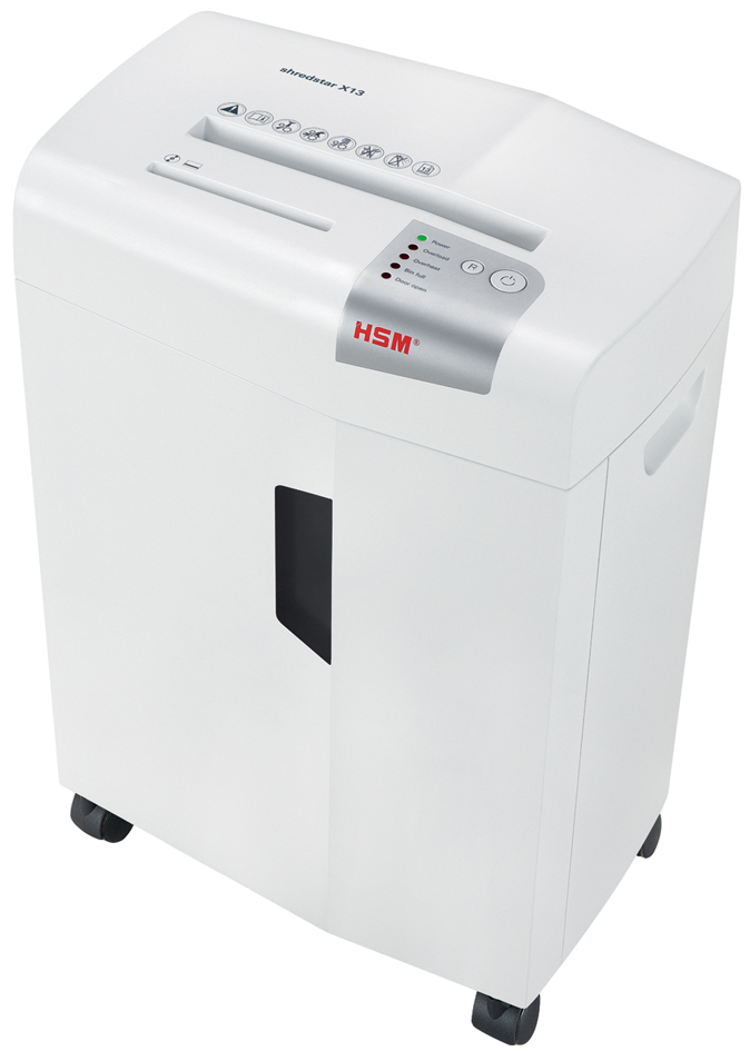 HSM Destructeur de documents shedstar X13, coupe particules: