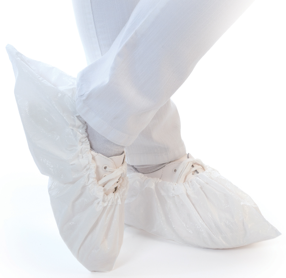 Visuel de référence : surchaussure CPE, blanc