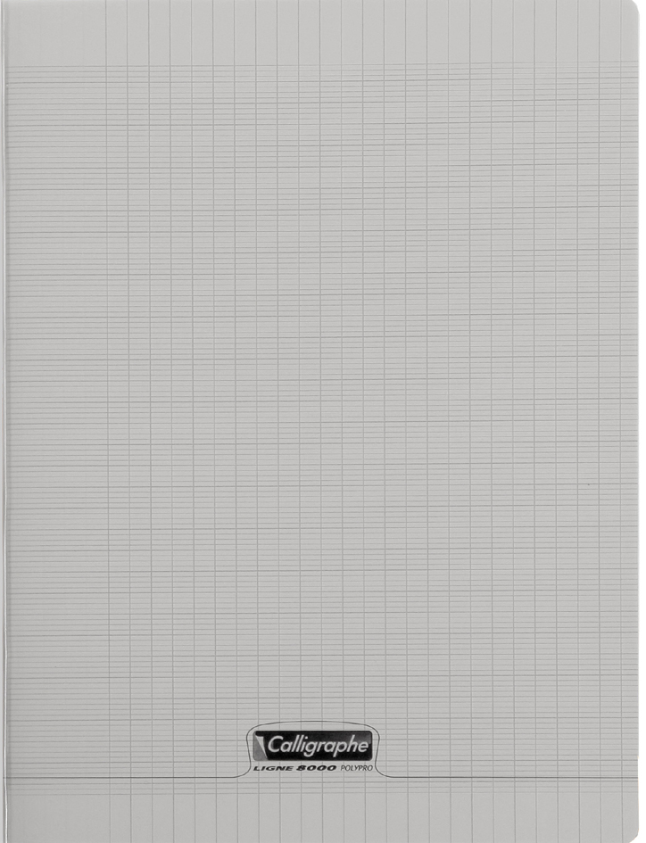 Visuel de référence: Cahier piqûre polypro, gris