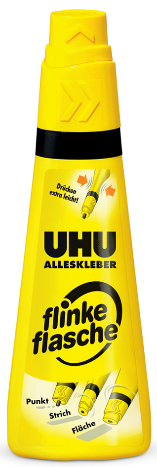 UHU colle universelle en flacon, avec solvant, 90 g