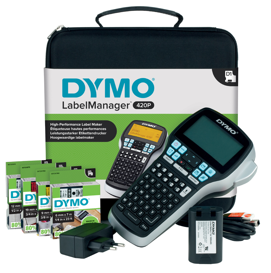 DYMO Kit case 'LabelManager 420P' dans une mallette