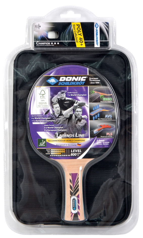 Kit cadeau tennis de table "Legends 800", emballage