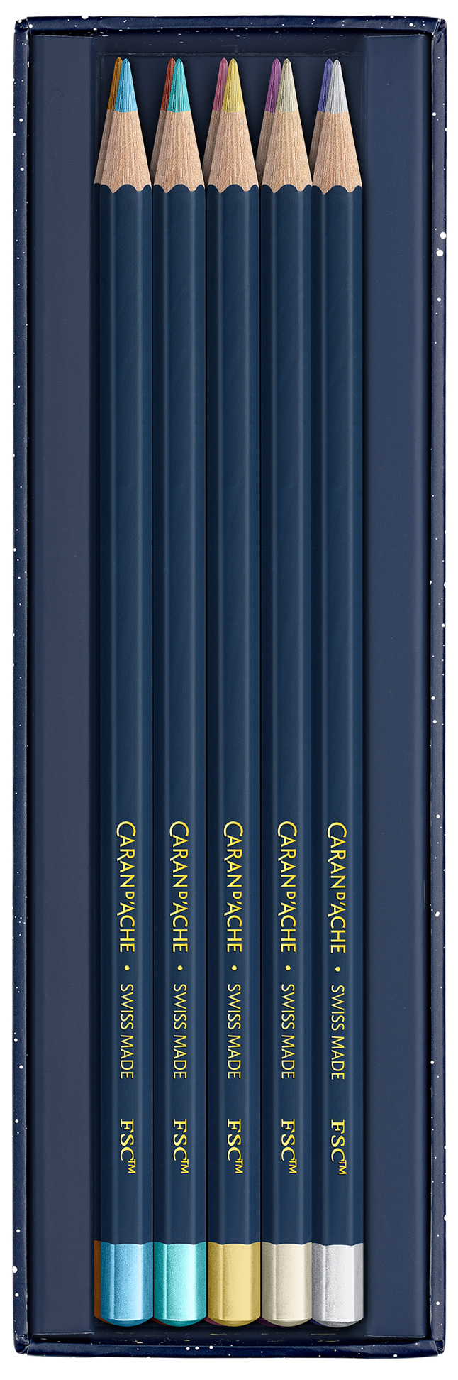 Crayons de couleur COSMIC BLUE - ouvert
