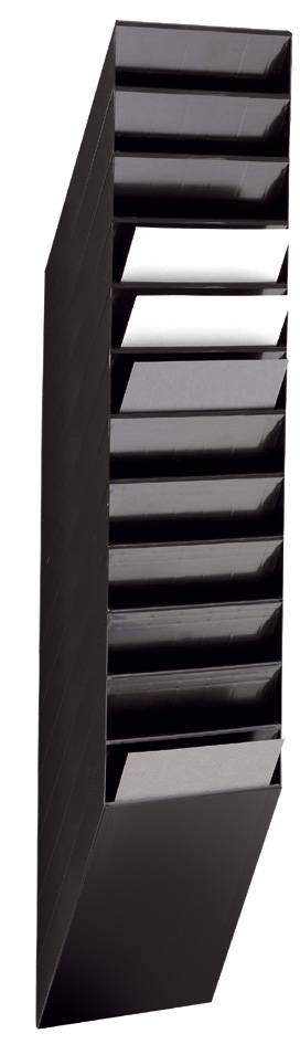 DURABLE Porte-brochures mural 'FLEXIBOXX 12', A4