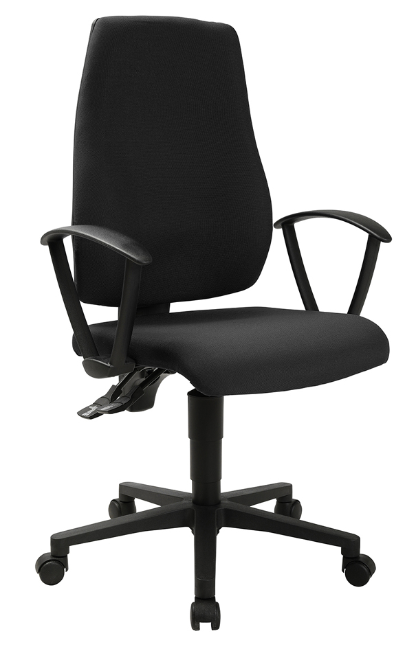 Topstar Chaise de bureau pivotante 'Maxx 500', noir