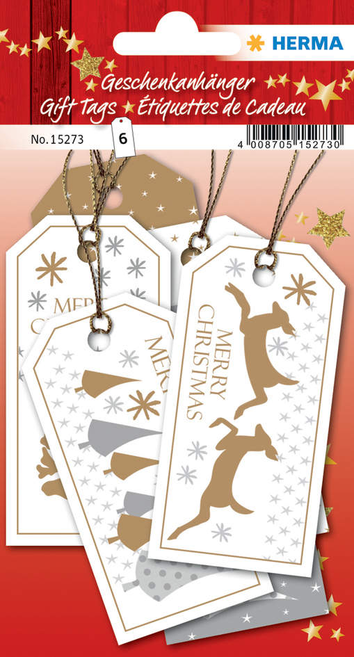 HERMA Etiquette pour cadeau de Noël 'Merry Christmas'