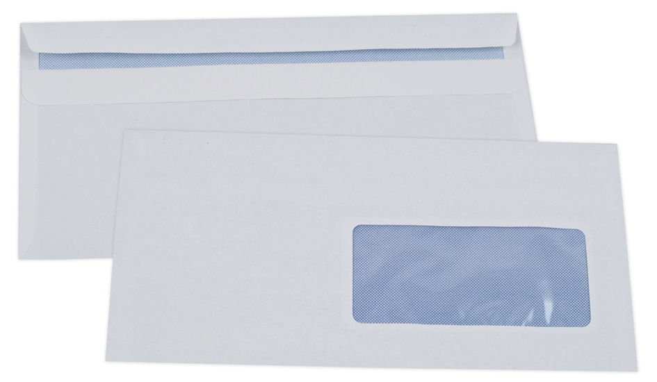Boîtes enveloppes autocollantes