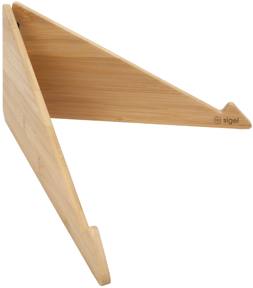 sigel Support pour laptop et tablette Eyestyle, en bambou