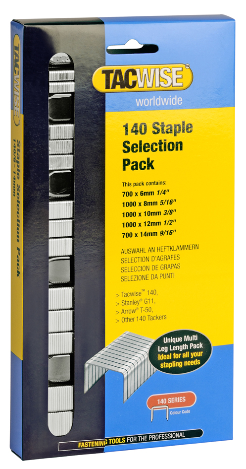 TACWISE Agrafes 140/10 mm, 2.000 pièces, galvanisé