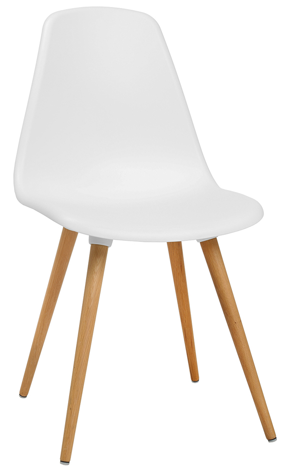 Topstar Chaise visiteur 'T 2020', blanc / hêtre
