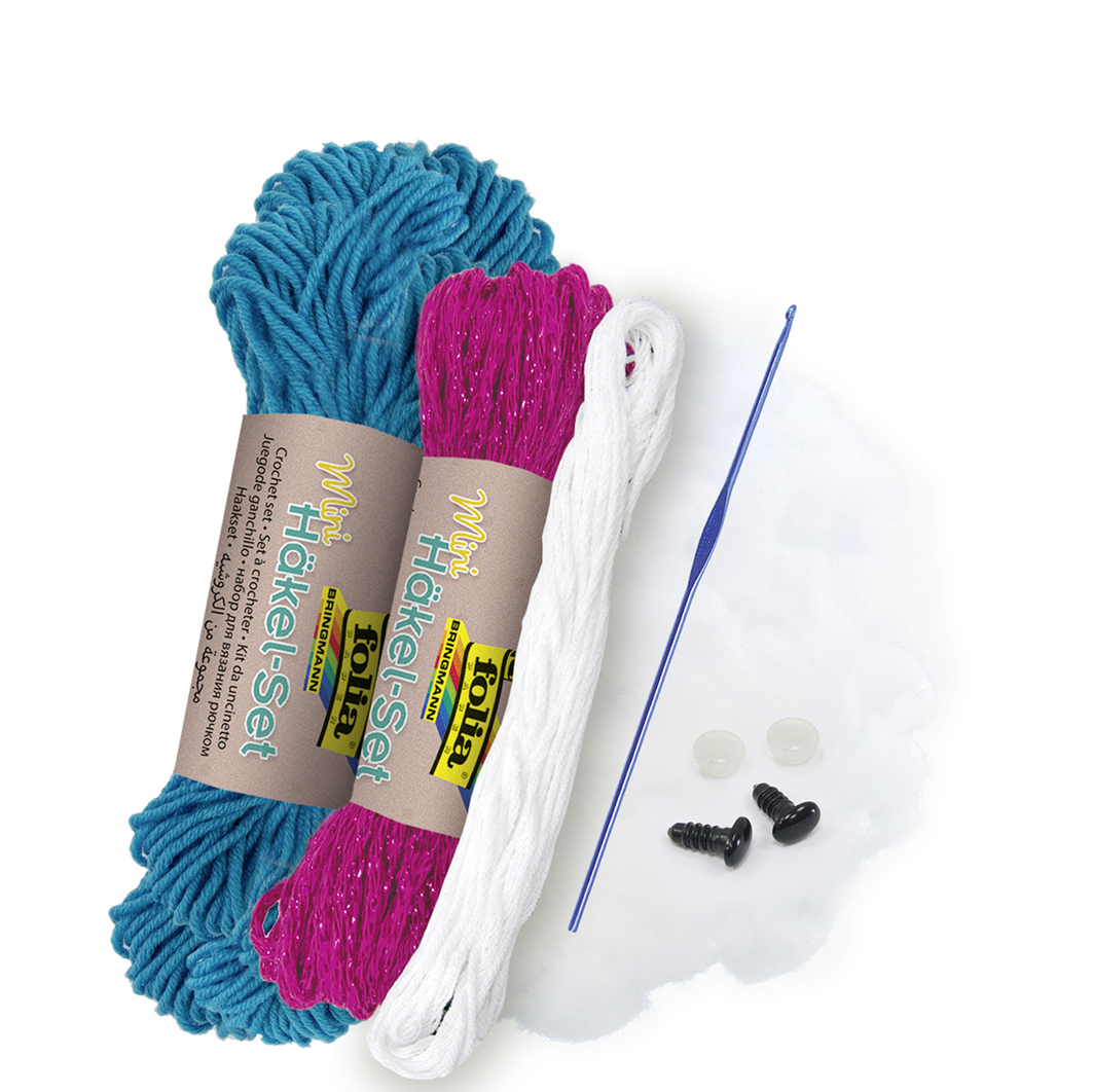 Mini kit de crochet "Dragon", contenu