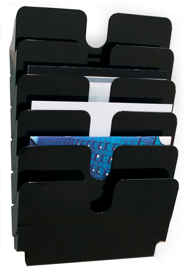 DURABLE Set de porte-brochures mural 'FLEXIPLUS 6', A4