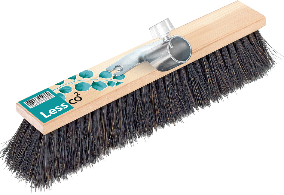 Peggy Perfect Balai de rue 'LessCO2', en bois, 400 mm