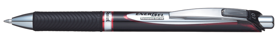 Stylo roller Liquid Gel EnerGel Document, rouge