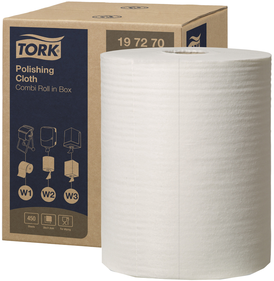 Rouleau de tissu nettoyant et lustrant, premium