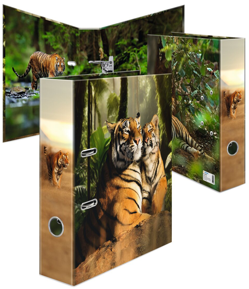 Classeur à motif "Animaux préférés", tigre