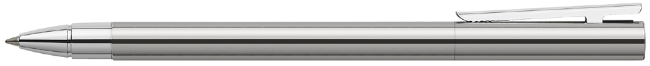 FABER-CASTELL Stylo roller NEO Slim acier inox, brillant