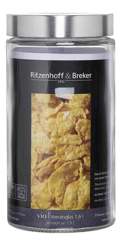 Ritzenhoff & Breker Bocal VIO, rond, 1,6 litre