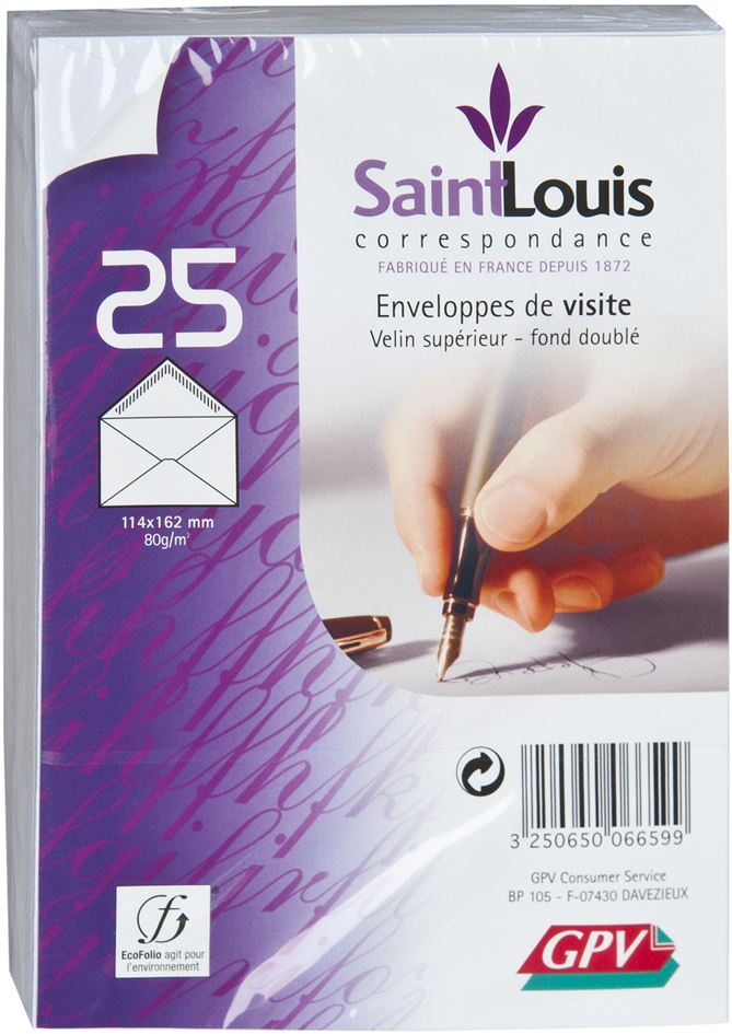 Enveloppes cartes de visite