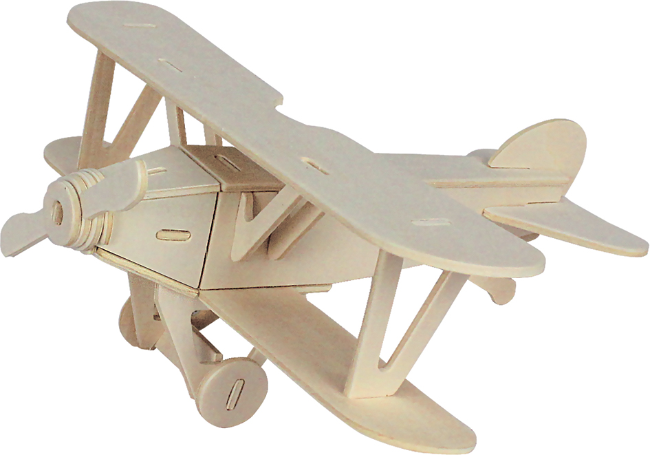 Marabu KiDS Puzzle 3D 'Avion biplan', 25 pièces