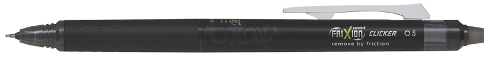 PILOT Stylo roller FRIXION POINT CLICKER, bleu